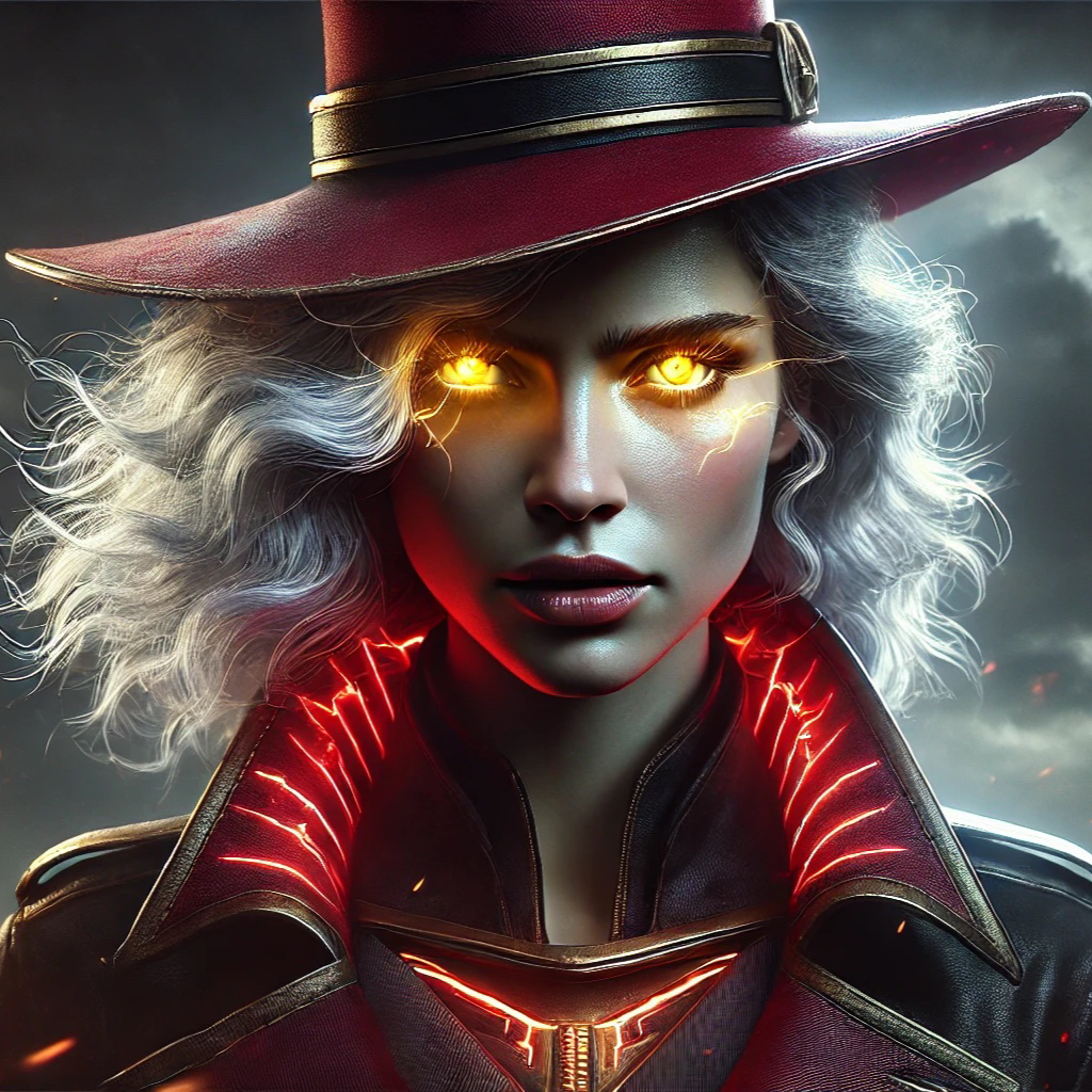 Roaring flames and shadowed strength